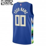 Maillot NBA Milwaukee Bucks Personnalisable Nike 2022-23 City Edition Swingman - Enfant